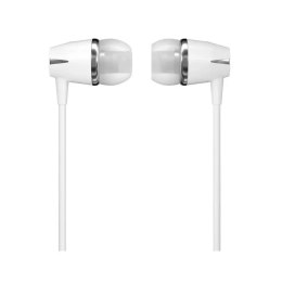 WK Design Y6 in-ear earphone 3.5mm mini jack headset with remote control white (Y6 white)