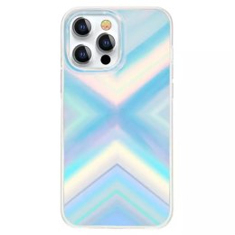 Kingxbar Streamer Series Étui de téléphone élégant de luxe pour iPhone 13 Pro blue (Triangle)