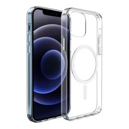 WK Design Anti-knock Magnet Case MagSafe durable gel flexible case for iPhone 12 mini transparent