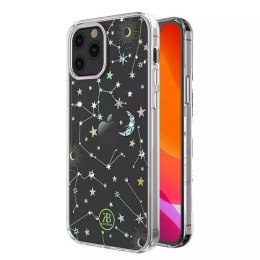 Kingxbar Lucky Series case decorated with original Swarovski crystals iPhone 12 mini transparent (Zodiac)