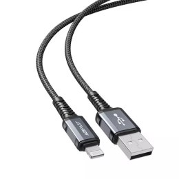 Câble USB Acefast MFI - Lightning 1.2m, 2.4A gris (C1-02 gris espace profond)