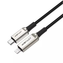 Câble Acefast MFI USB Type C - Lightning 1.2m, 30W, 3A argent (C6-01 argent)