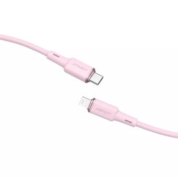 Câble Acefast MFI USB Type C - Lightning 1.2m, 30W, 3A rose (C2-01 rose)