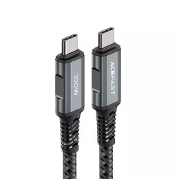 Câble Acefast USB Type C - USB Type C 2m, 100W (20V / 5A) gris (C4-03 gris espace profond)
