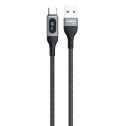 Câble USB Dudao - USB Type C charge rapide PD 66W noir (L7Max)