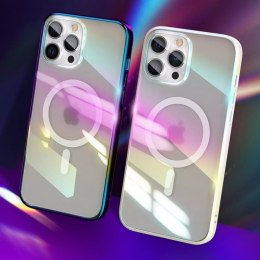 Kingxbar PQY Nebula Series Coque magnétique pour iPhone 13 Pro Max Coque transparente (compatible MagSafe)