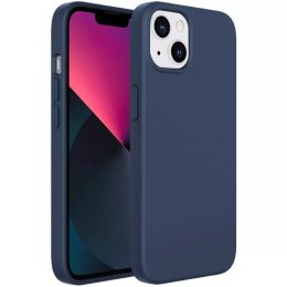 Kingxbar PQY Silicone Series Magnetic Case for iPhone 13 Pro Silicone Case Cover Blue (MagSafe Compatible)
