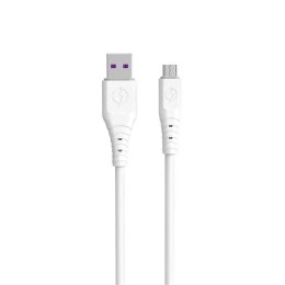 Dudao kabel USB - micro USB 6A kabel 1 m bílý (TGL3M)