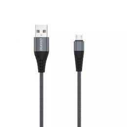 Dudao kabel USB - micro USB 6A kabel 1 m šedý (TGL1M)