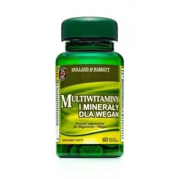 Multiwitaminy i Minerały 60 Tabletek Produkt Wegański