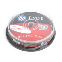 HP DVD-R 4.7GB 16X CAKE*10 13058
