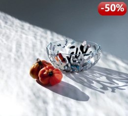 ALESSI | MEDITERRANEO Miska na owoce ze stali i żywicy epoksydowej czerwona duża